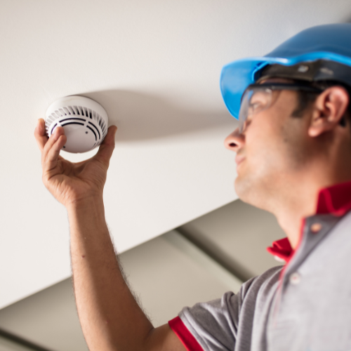ESR Tecnología a tu alcance INSTALACION  DETECTORES DE HUMO FOTOELÉCTRICOS